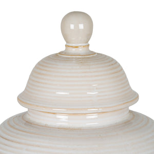 Neva Lidded Ceramic Ginger Jar - Canwell Interiors Limited - Hills