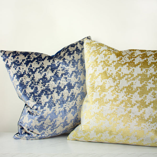Nevado 50x50 Feather Filled Cushion Gold - Canwell Interiors Limited - Riva