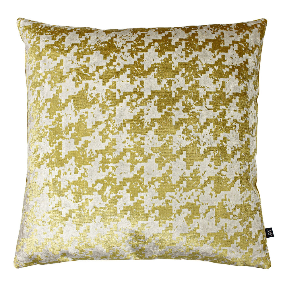Nevado 50x50 Feather Filled Cushion Gold - Canwell Interiors Limited - Riva