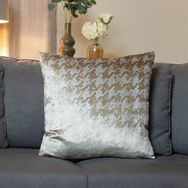 Nevado 50x50 Feather Filled Cushion Rose Sand/mocha - Canwell Interiors Limited - Riva