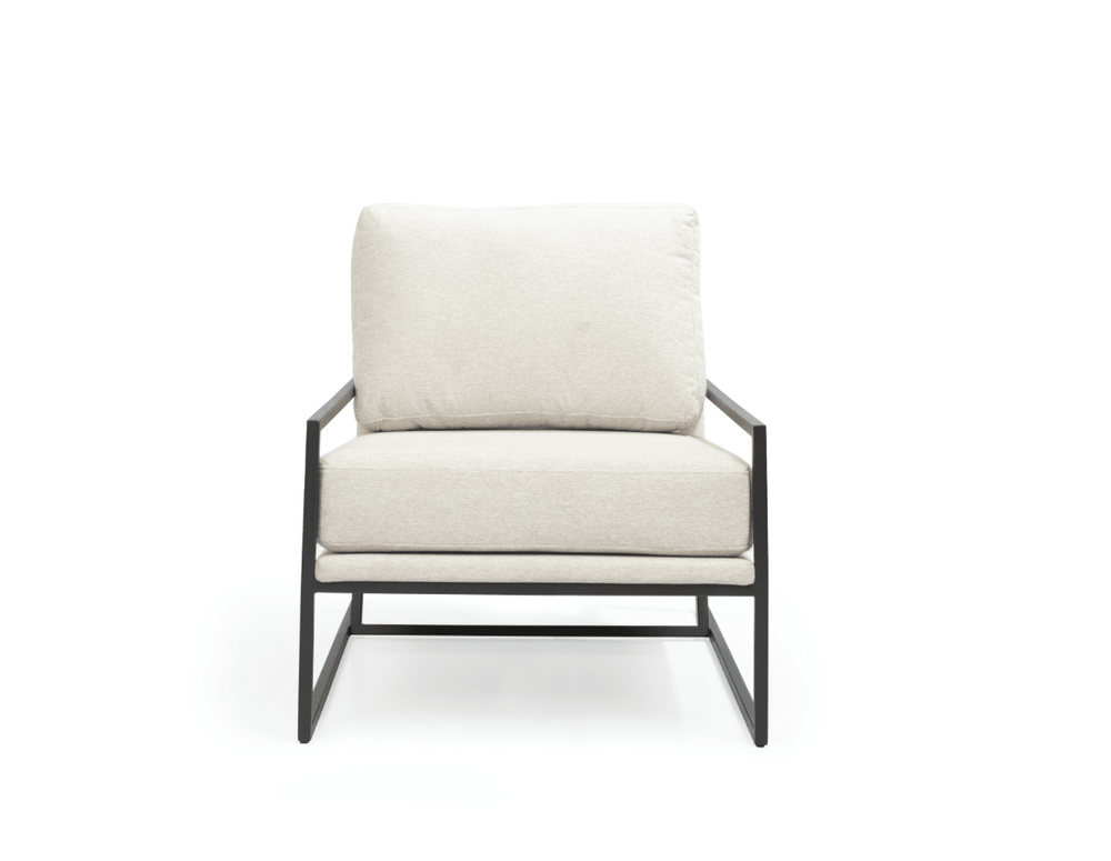 Newell Lounge Chair - Avery Velour Cream - XShowhome Limited - Tommy Franks