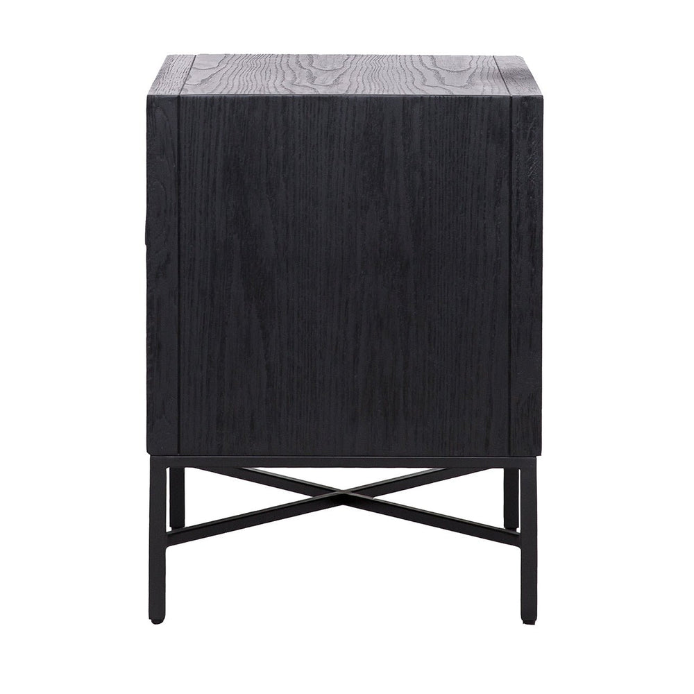Nightstand Blax 2 - Drawer (black) - Canwell Interiors Limited - Richmond
