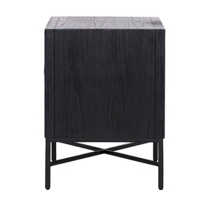 Nightstand Blax 2 - Drawer (black) - Canwell Interiors Limited - Richmond