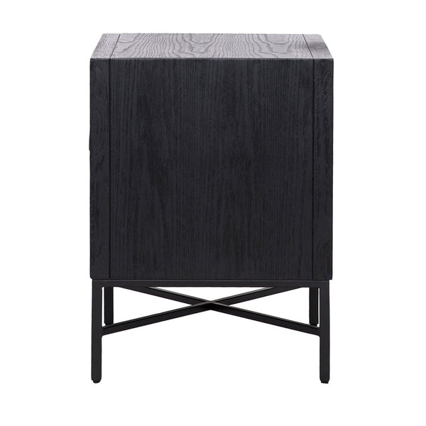 Nightstand Blax 2 - Drawer (black) - Canwell Interiors Limited - Richmond