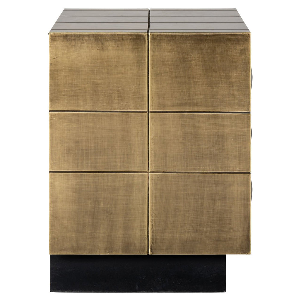 Nightstand Collada brushed gold - XShowhome Limited - Richmond