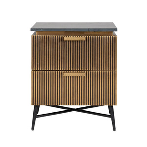 Nightstand Ironville gold - Canwell Interiors Limited - Richmond
