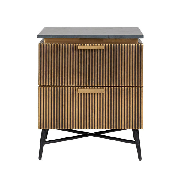 Nightstand Ironville gold - Canwell Interiors Limited - Richmond