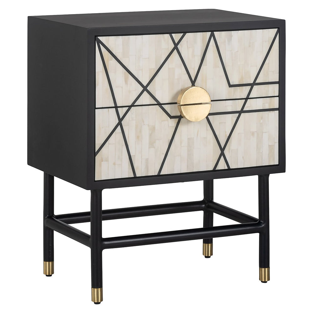 Nightstand Novas 2 - Drawer - Canwell Interiors Limited - Richmond