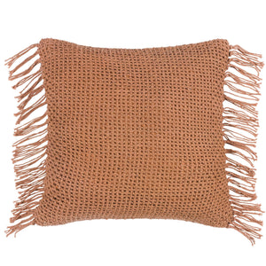 Nimble 45x45 Feather Filled Cushion Baked Earth - Canwell Interiors Limited - Riva