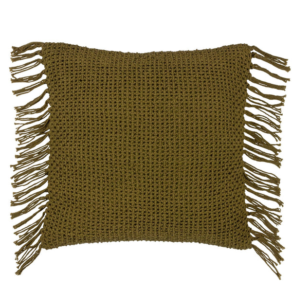 Nimble 45x45 Feather Filled Cushion Khaki - Canwell Interiors Limited - Riva