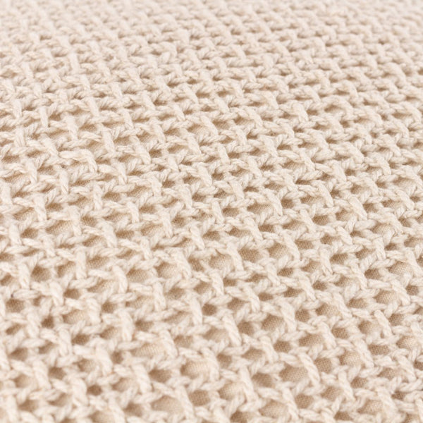 Nimble 45x45 Feather Filled Cushion Natural - XShowhome Limited - Riva