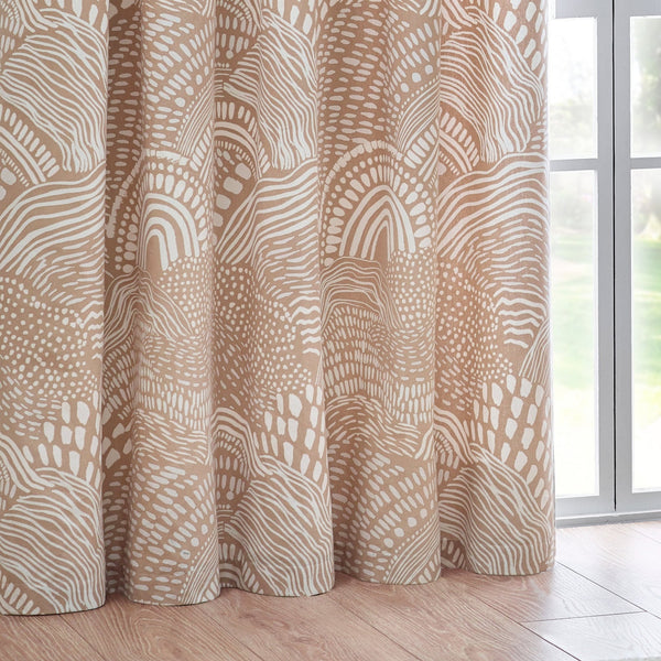 Nola 168x229 Eyelet Curtains Oat - Canwell Interiors Limited - Riva