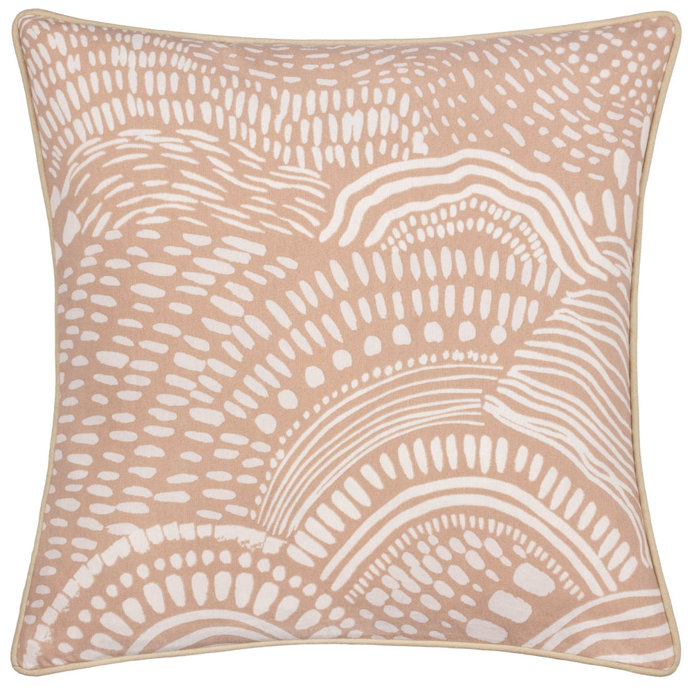 Nola 45x45 Feather Filled Cushion Oat - Canwell Interiors Limited - Riva