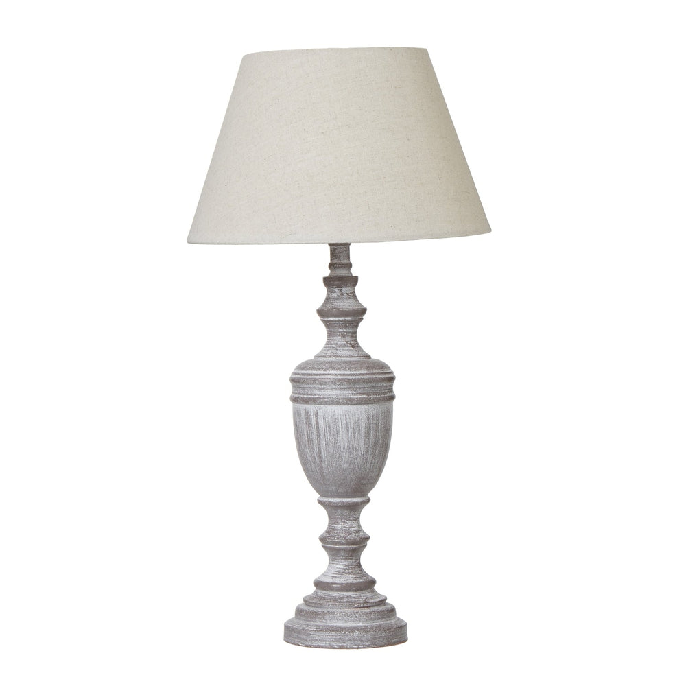 Nola Urn Table Lamp with Linen Shade - Canwell Interiors Limited - Hills