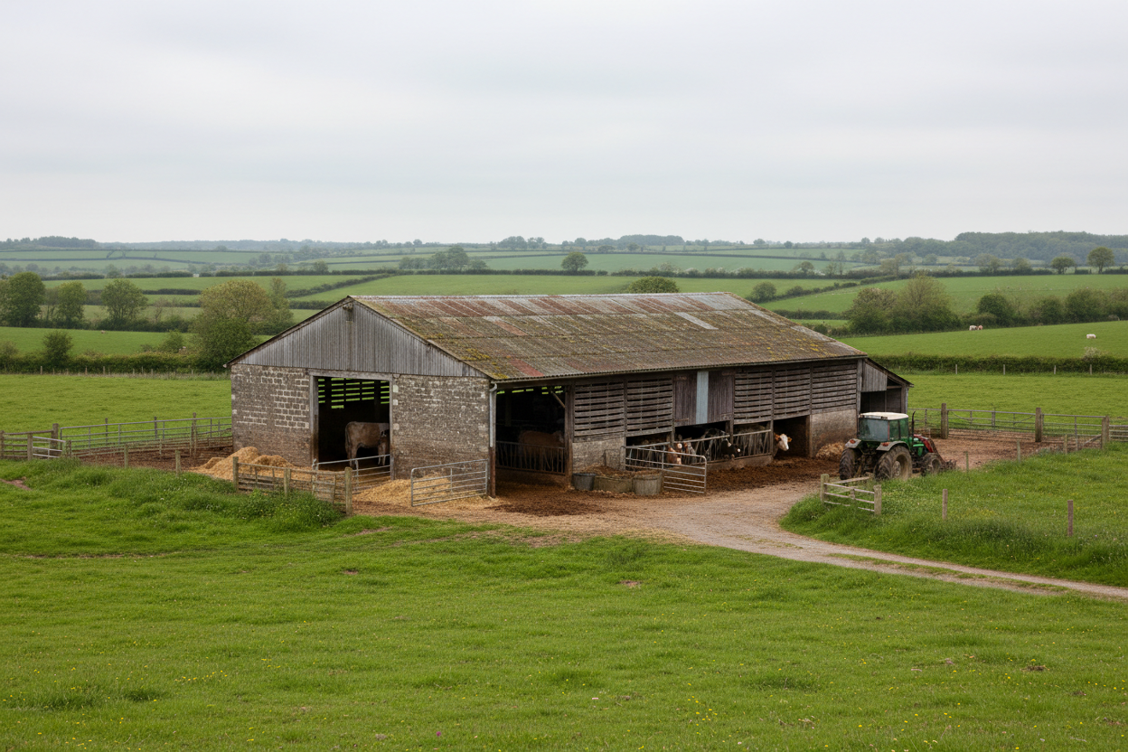 not converted still a cowshed