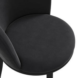 Nova Black & Black Dining Chair - Canwell Interiors Limited - Canwell