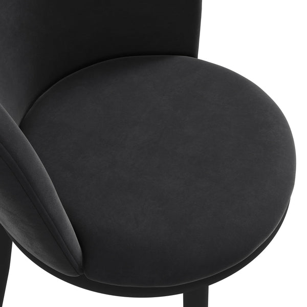 Nova Black & Black Dining Chair - Canwell Interiors Limited - Canwell