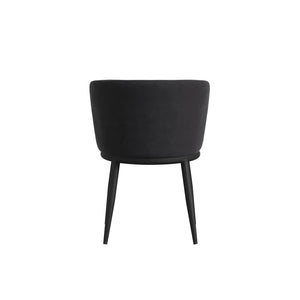 Nova Black & Black Dining Chair - Canwell Interiors Limited - Canwell