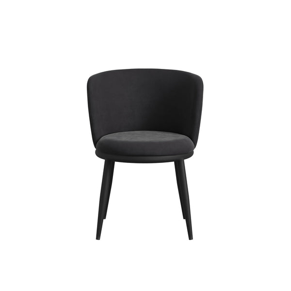 Nova Black & Black Dining Chair - Canwell Interiors Limited - Canwell