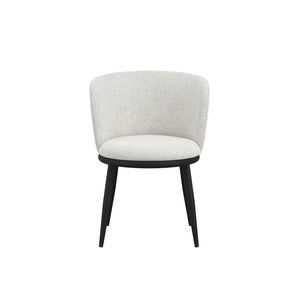 Nova Ivory & Black Dining Chair - Canwell Interiors Limited - Canwell