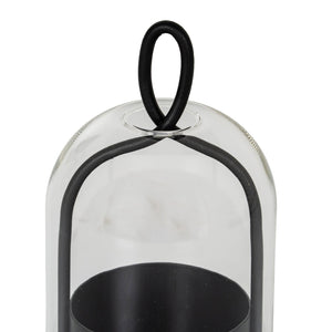 Nysa Large Candle Holder with Glass Cloche - Canwell Interiors Limited - Hills