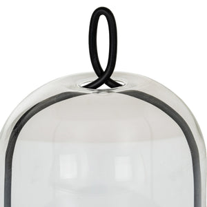 Nysa Medium Candle Holder with Glass Cloche - Canwell Interiors Limited - Hills