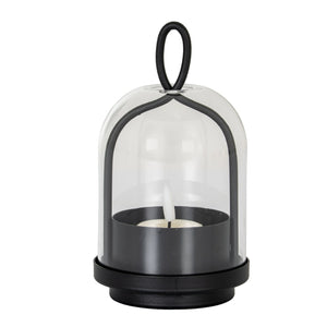 Nyx Large Candle Holder with Glass Cloche - Canwell Interiors Limited - Hills