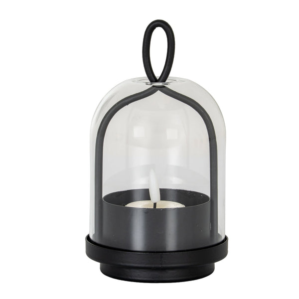 Nyx Large Candle Holder with Glass Cloche - Canwell Interiors Limited - Hills