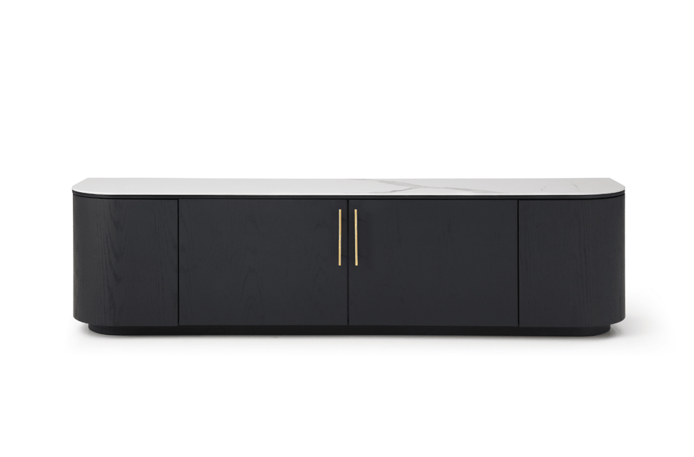 Oakura TV Unit - Black - XShowhome Limited - Tommy Franks