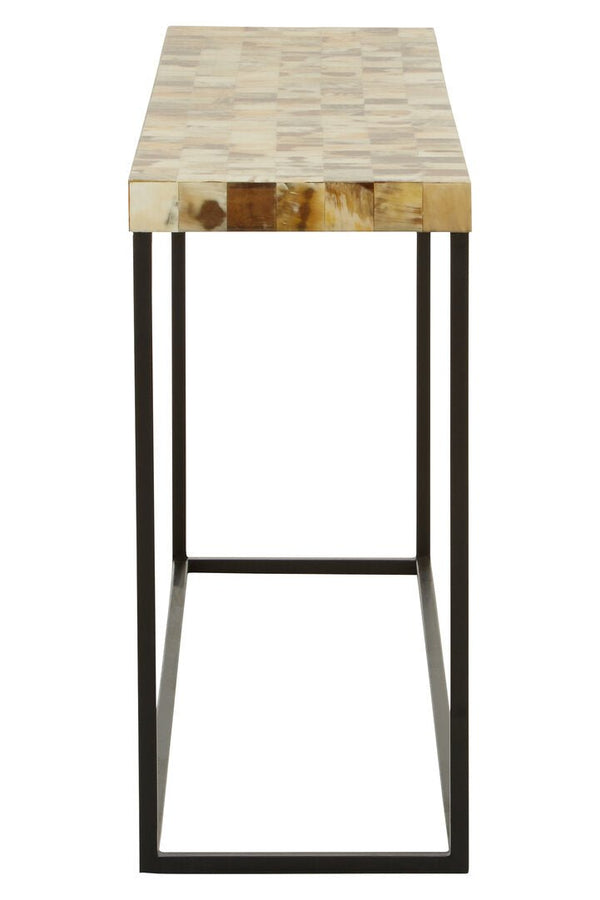 Obra Cream Mother of Pearl Console Table - Canwell Interiors Limited - Xshowhome