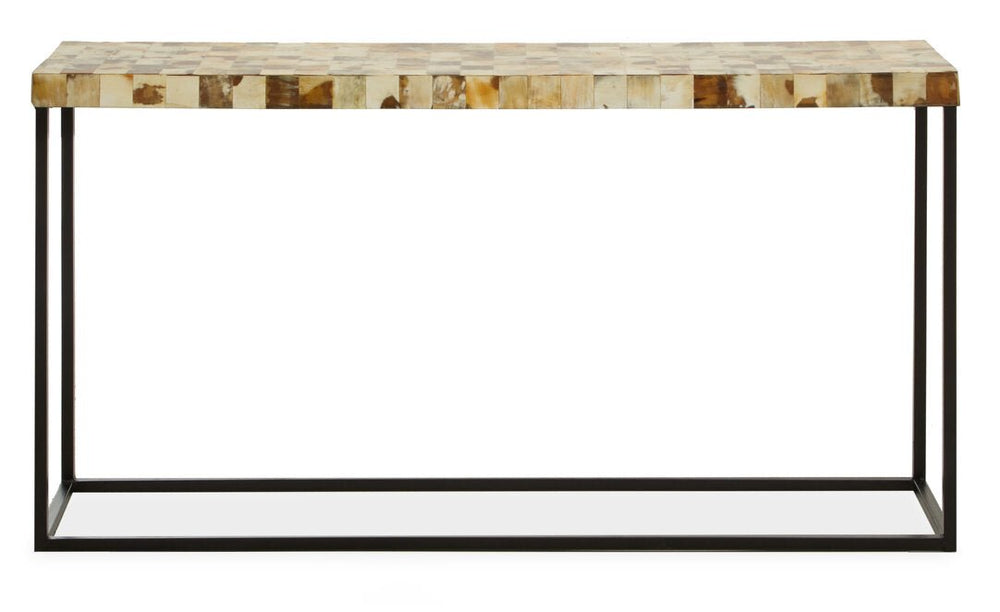 Obra Cream Mother of Pearl Console Table - Canwell Interiors Limited - Xshowhome