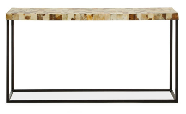 Obra Cream Mother of Pearl Console Table - Canwell Interiors Limited - Xshowhome