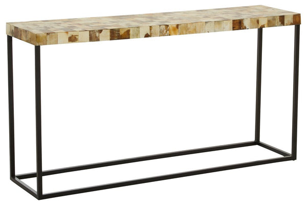 Obra Cream Mother of Pearl Console Table - Canwell Interiors Limited - Xshowhome
