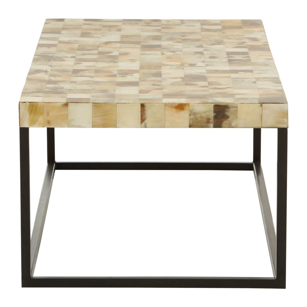 Obra Cream Mother of Pearl Rectangle Coffee Table - XShowhome Limited - Xshowhome