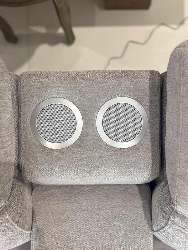 Ohio Electric Recliner Sofa Grey Large Corner - XShowhome Limited - Xshowhome