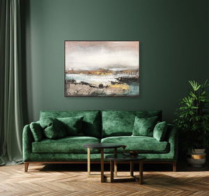 Oil on Canvas 05 Framed Abstract Painting 90 x 120cm - XShowhome Limited - Harvard Designs