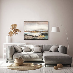 Oil on Canvas 05 Framed Abstract Painting 90 x 120cm - XShowhome Limited - Harvard Designs