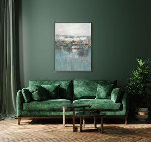 Oil on Canvas 06 Framed Abstract Painting 90 x 120cm - XShowhome Limited - Harvard Designs