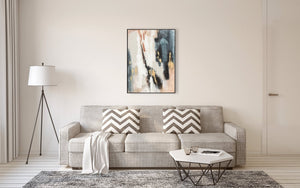 Oil on Canvas 11 Framed Abstract Painting 90 x 120cm - XShowhome Limited - Harvard Designs