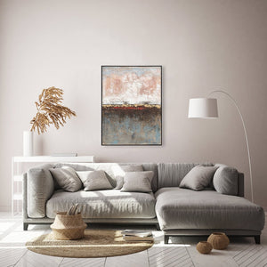 Oil on Canvas 13 Framed Abstract Painting 90 x 120cm - XShowhome Limited - Harvard Designs