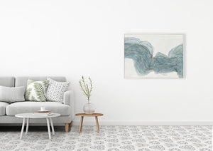 Oil on Canvas 14 Framed Abstract Painting 120 x 90cm - XShowhome Limited - Harvard Designs