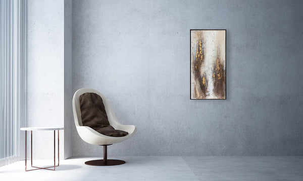 Oil on Canvas 16 Framed Abstract Painting 50 x 100cm - XShowhome Limited - Harvard Designs