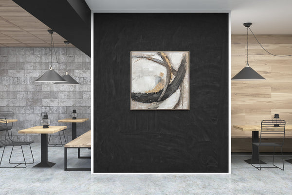 Oil on Canvas 20 Framed Abstract Painting 80 x 80cm - XShowhome Limited - Harvard Designs