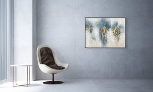 Oil on Canvas 25 Framed Abstract Painting 120 x 90cm - XShowhome Limited - Harvard Designs
