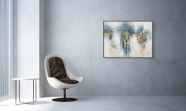 Oil on Canvas 25 Framed Abstract Painting 120 x 90cm - XShowhome Limited - Harvard Designs