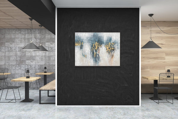 Oil on Canvas 25 Framed Abstract Painting 120 x 90cm - XShowhome Limited - Harvard Designs