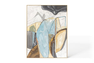 Oil on Canvas 27 Framed Abstract Painting 90 x 120cm - XShowhome Limited - Harvard Designs