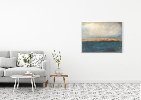 Oil on Canvas 29 Framed Abstract Painting 120 x 90cm - XShowhome Limited - Harvard Designs