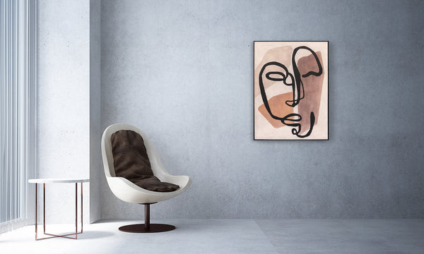 Oil on Canvas 30 Framed Abstract Painting 120 x 90cm - XShowhome Limited - Harvard Designs