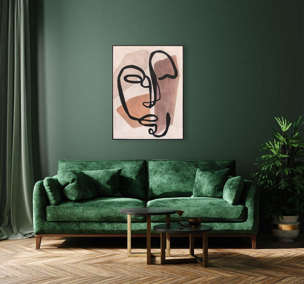 Oil on Canvas 30 Framed Abstract Painting 120 x 90cm - XShowhome Limited - Harvard Designs